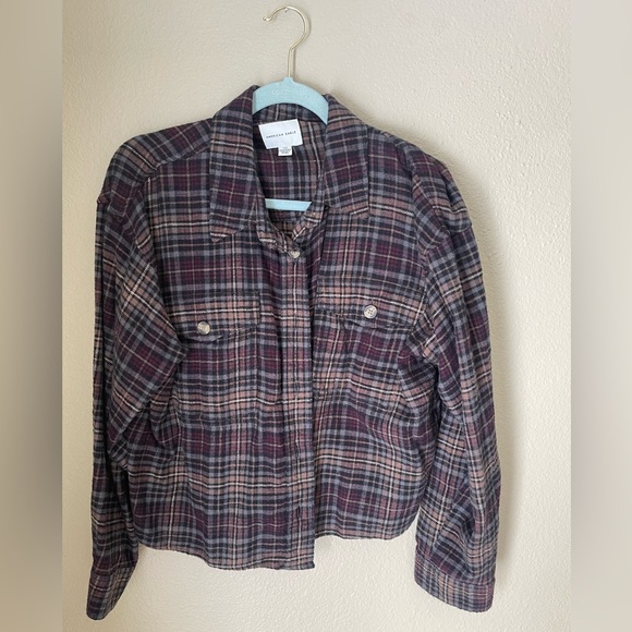 American Eagle Plaid Shirt - Picture 1 of 4